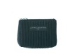 Petite pochette velours vert