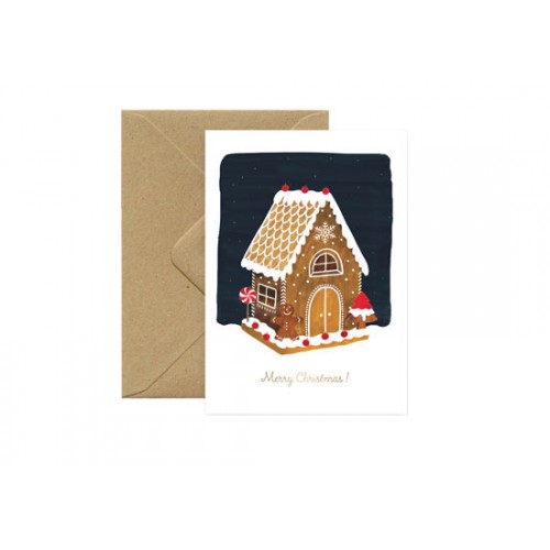 Carte postale Christmas Ginger Bread House