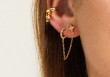 Boucles d'oreilles Midnight Double