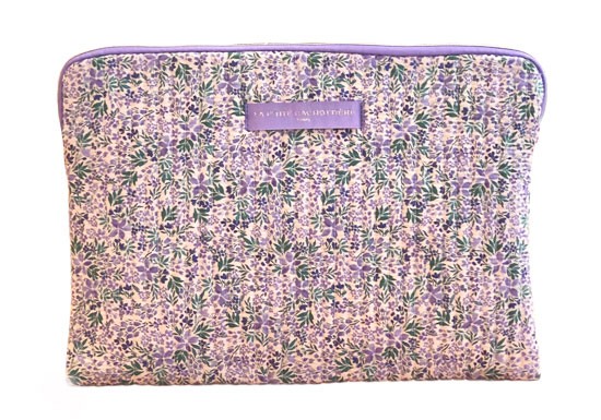 Pochette ordinateur 13'' Agapanthe