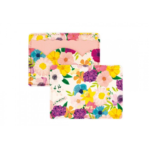 Porte-cartes Granny lilac