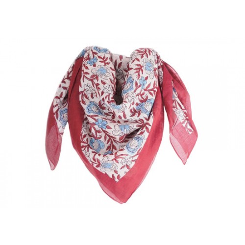 Foulard Jaya rouge