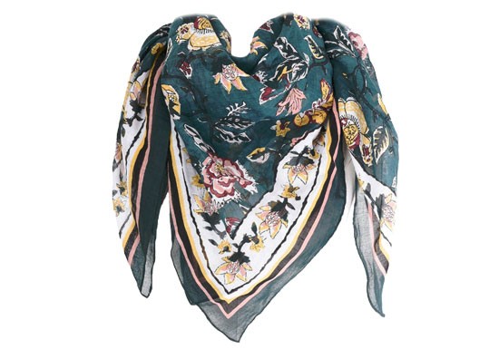 Foulard Jaya vert