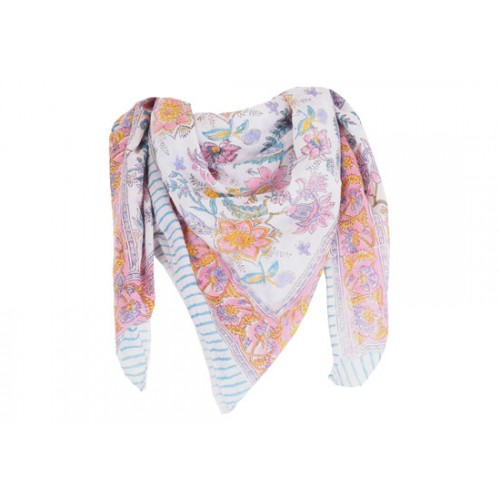 Foulard Anaya - rose turquoise