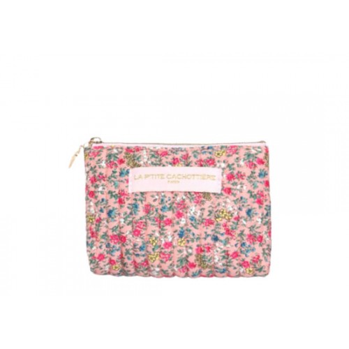 Petite pochette liberty rose