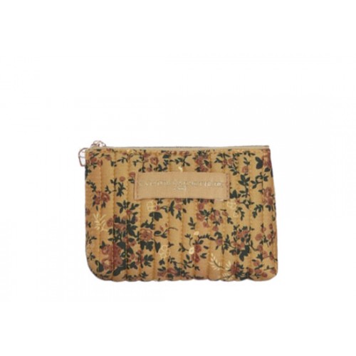 Petite pochette liberty moutarde