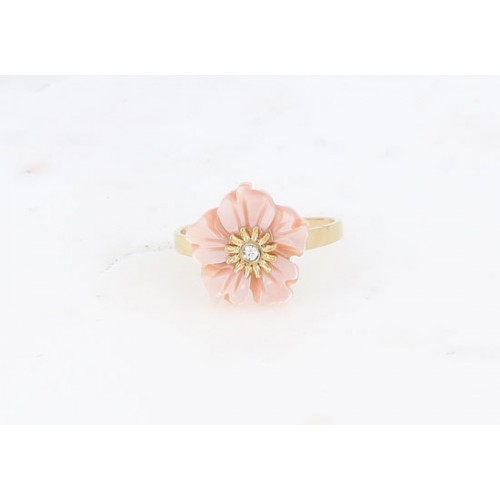 Bague Elfie rose