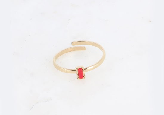 Bague Jaya - Corail