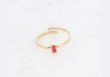 Bague Jaya - Corail