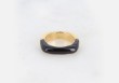 Bague Alma Square - noir