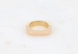 Bague Alma Square - beige