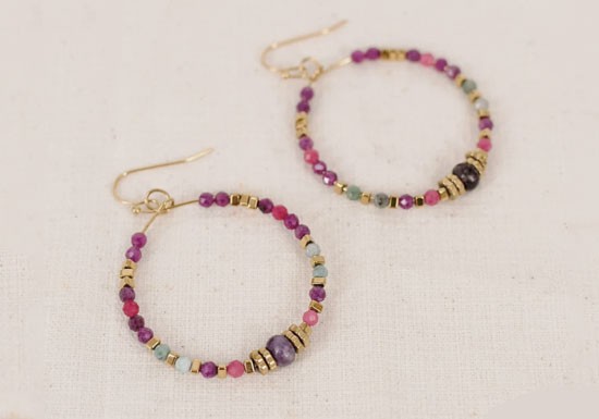 Boucles d'oreilles Naé