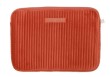 Pochette ordinateur 13'' velours safran