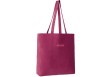 Sac tote velours Fuchsia