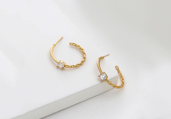 Boucles d'oreilles Glamour Hoop