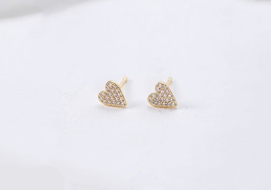 Boucles d'oreilles Crystal Heart