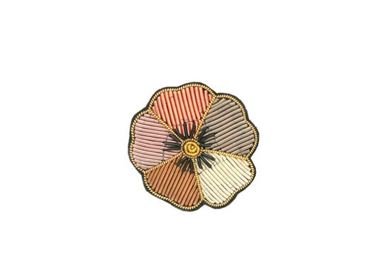 Broche Camélia multi