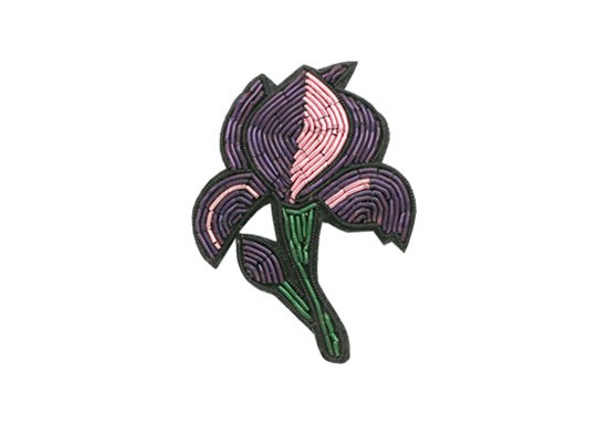 Broche Violette