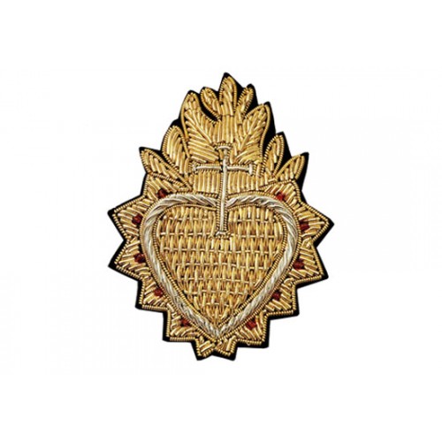 Broche Ex voto doré