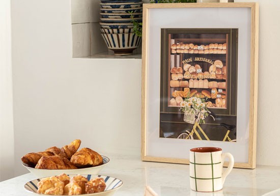 Kit de peinture au numéro - Boulangeries parisiennes