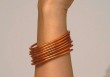 Bracelet Bouddhiste fin - Dark Copper