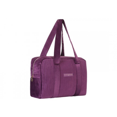 Sac week end Velours - Violet