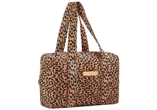 Sac week end Velours - Leopard