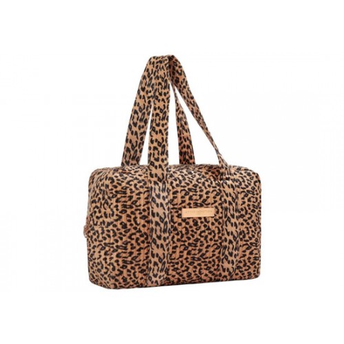 Sac week end Velours - Leopard