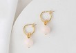 Boucles d'oreilles Lara hoop (coloris au choix)