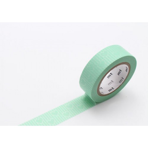 Masking Tape déco - Heart line